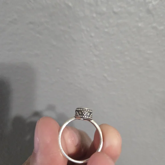 Sterling Silver Handmade Corn Ring Size 7 - Picture 10 of 15